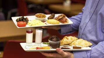Daily buffet breakfast (GBP 12.00 per person)