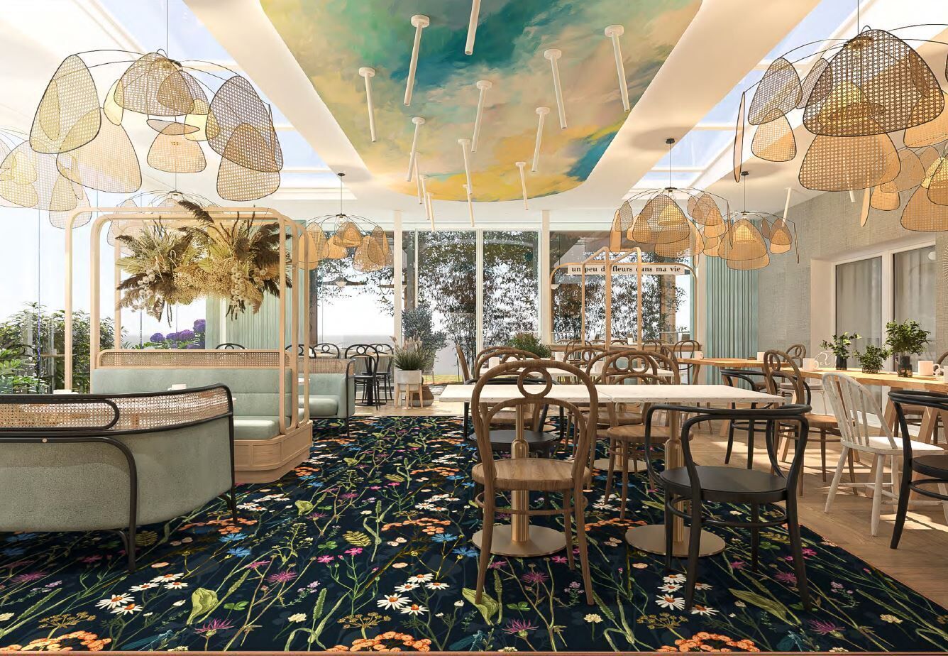 daily buffet breakfast (eur 12.90 per person)