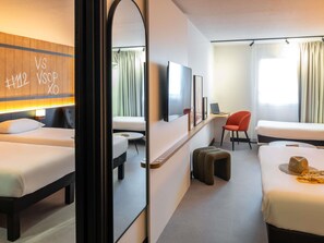 Superior Room, 2 Double Beds, Connecting Rooms | Pillowtop beds, soundproofing, iron/ironing board