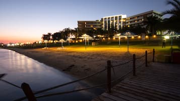 Front of property – evening/night