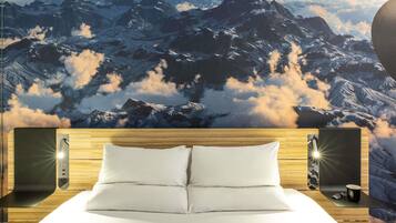Standard Room, 1 Queen Bed with Sofa bed | Hypo-allergenic bedding available, memory foam beds, in-room safe, desk