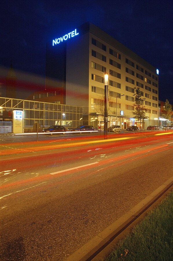 Front of property – evening/night
