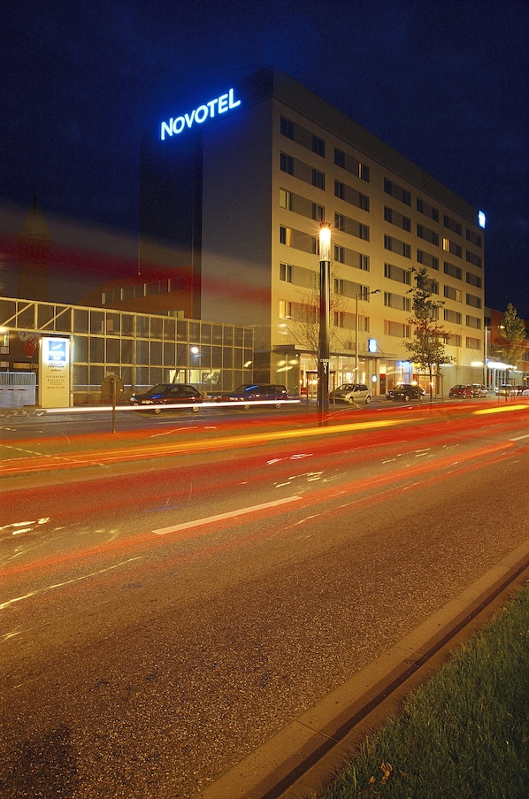 Front of property – evening/night