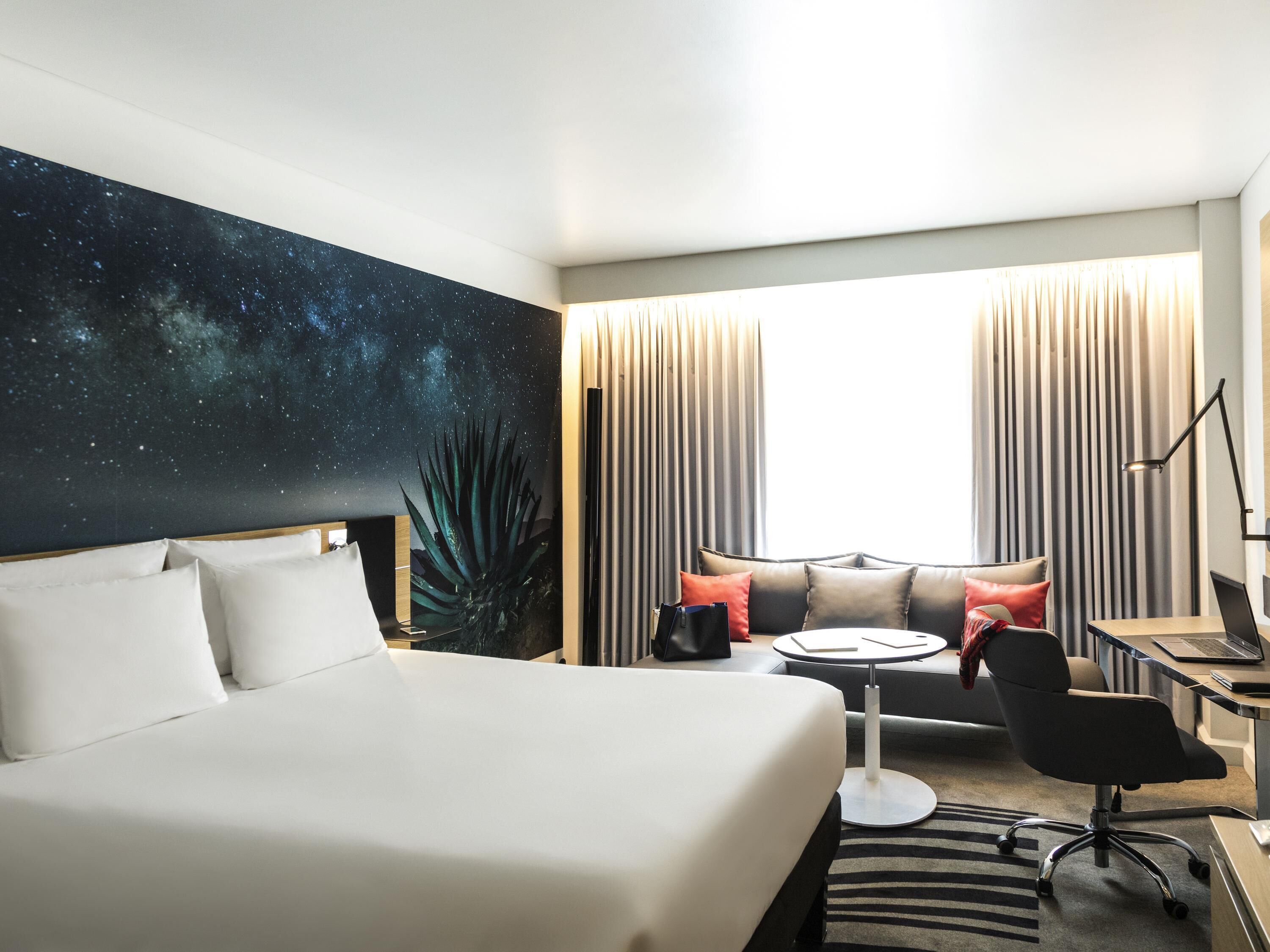 이그제큐티브룸, 킹사이즈침대 1개 | 객실 내 금고, 책상, 암막 커튼, 방음 설비