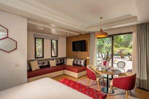 Premium bedding, in-room safe, laptop workspace, blackout curtains - Barcelo Palmeraie Oasis Resort (Marrakech)