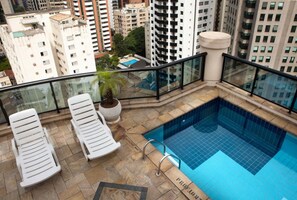 Rooftop terrace - Aparthotel Adagio Sao Paulo Itaim Bibi (Sao Paulo)