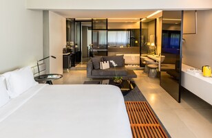 Minibar, in-room safe, desk, laptop workspace