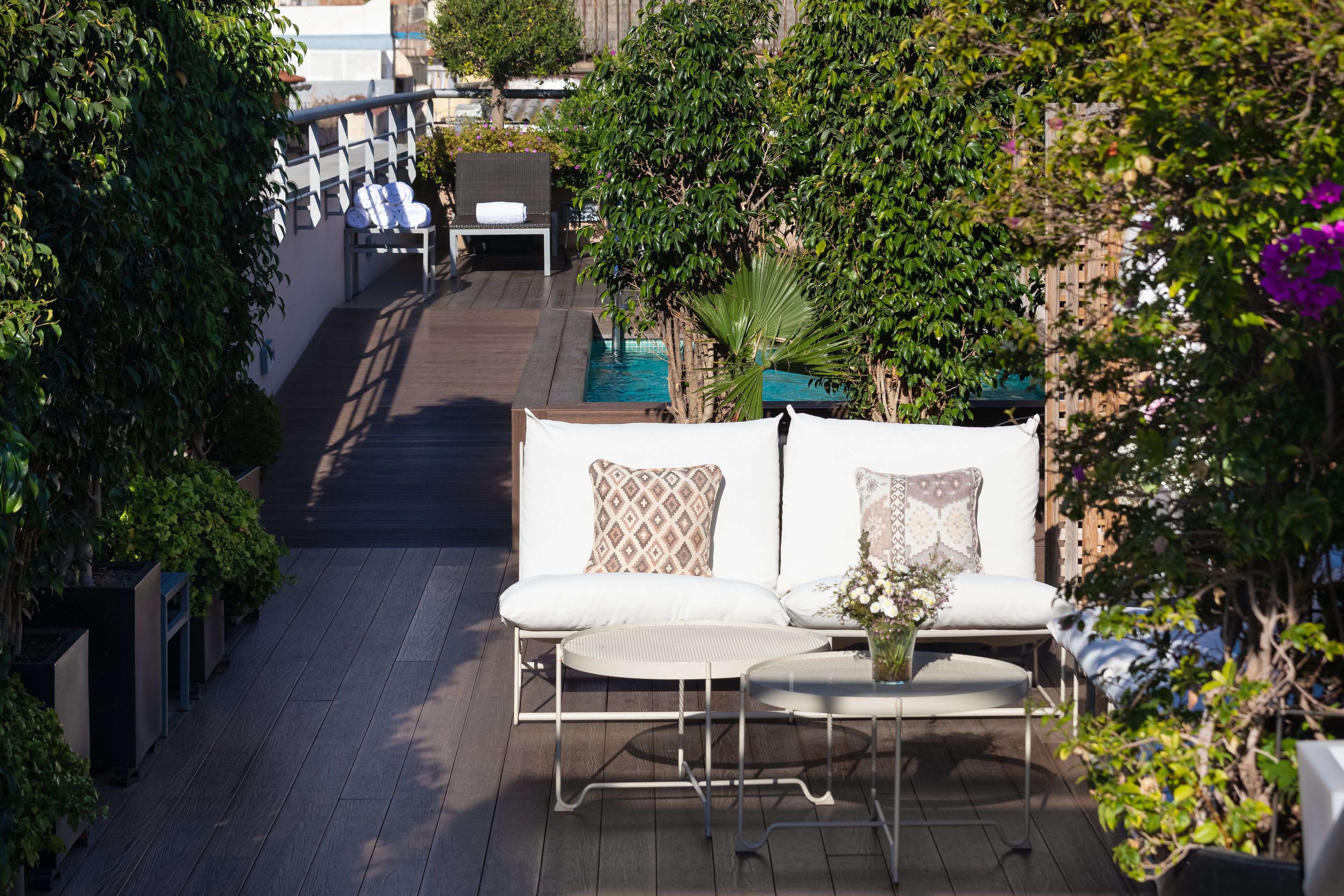 Rooftop terrace