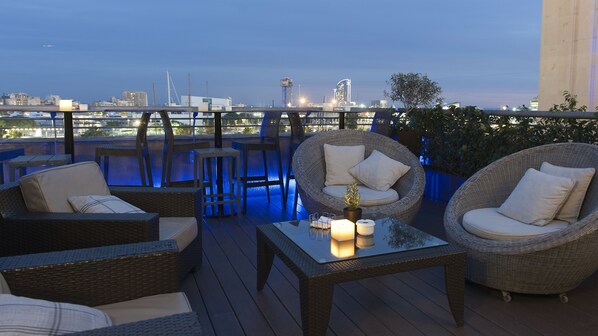 Terrasse sur le toit