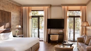 Suite junior | Ropa de cama de alta calidad y minibar