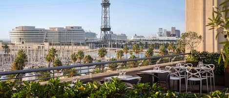 Terrasse sur le toit