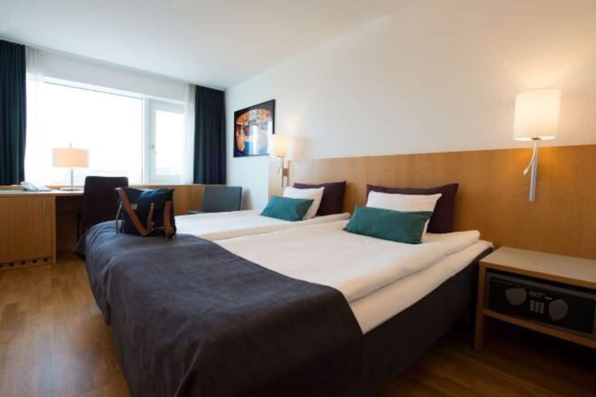 In-room safe, desk, blackout curtains, iron/ironing board