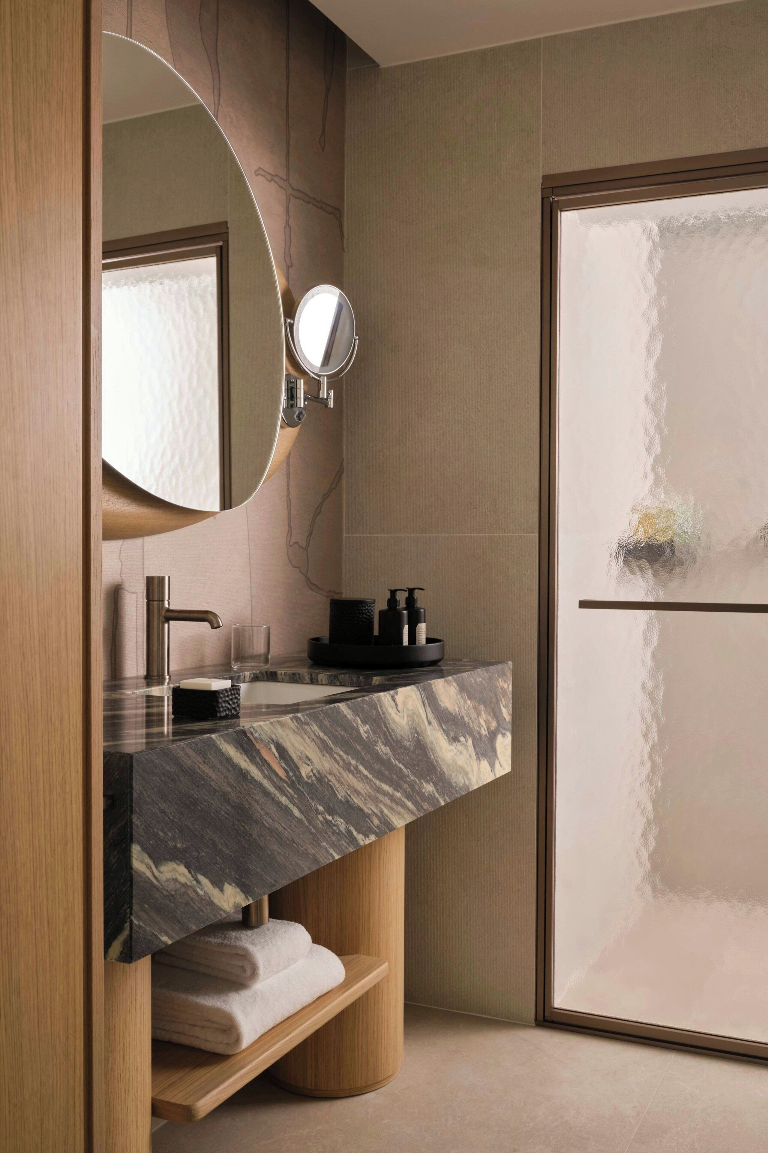 free toiletries, hair dryer, bidet, towels