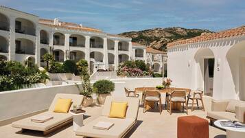 Penthouse, 1 King-Bett, Terrasse