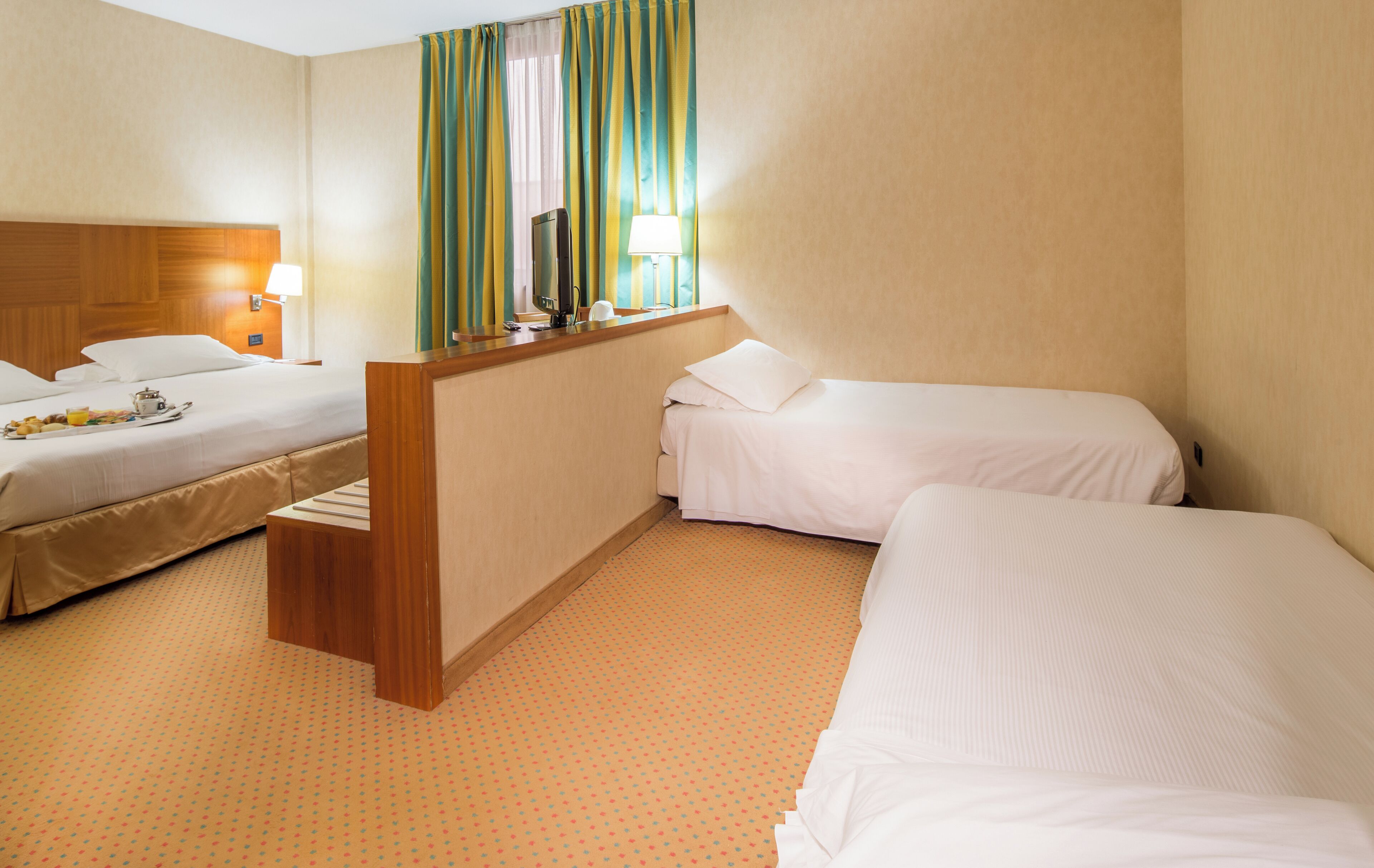 Standard Room, Multiple Beds, Non Smoking | Down comforters, minibar, in-room safe, desk