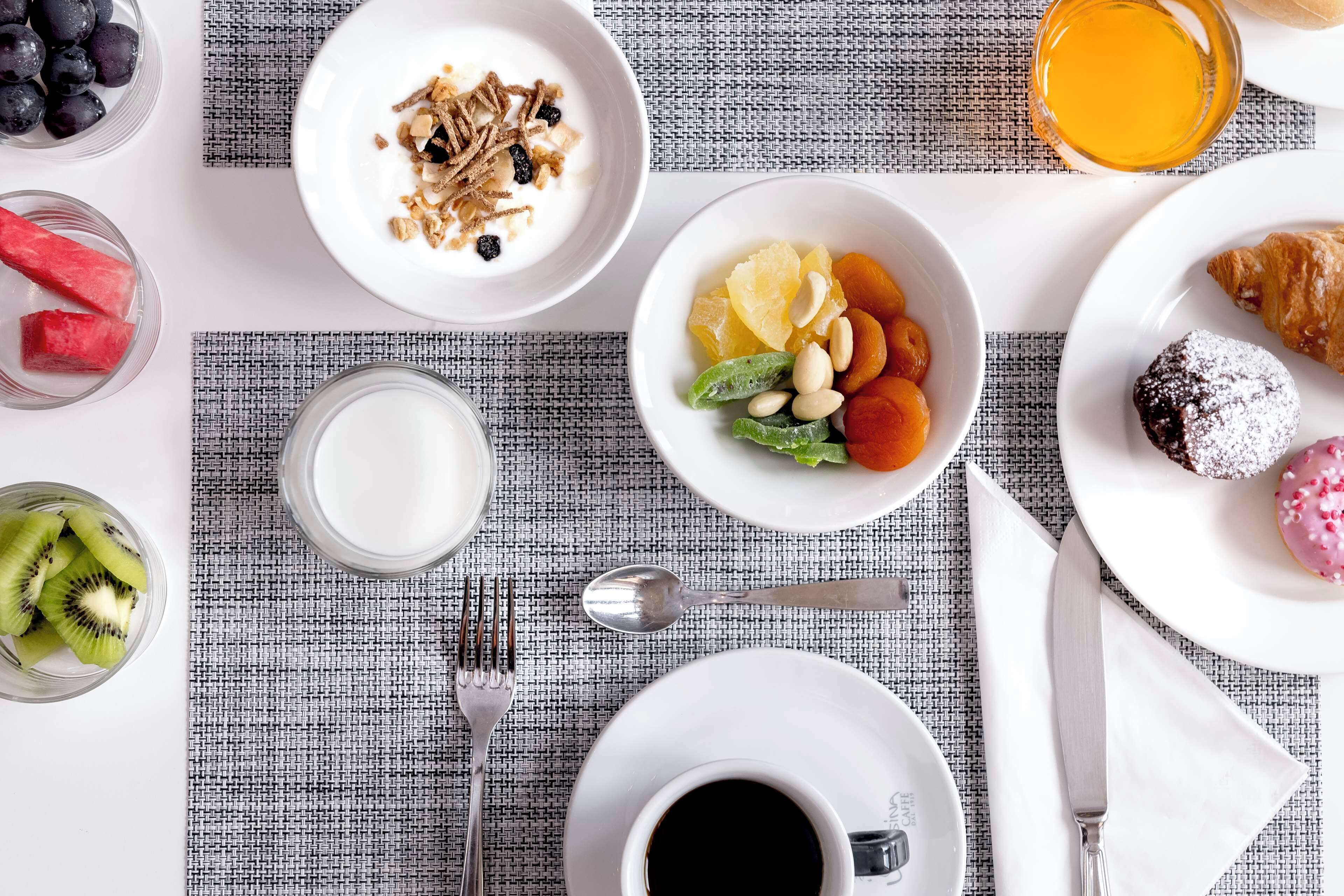 Daily buffet breakfast (EUR 15 per person)