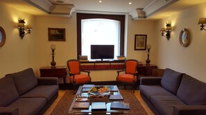 Sala de estar en el lobby