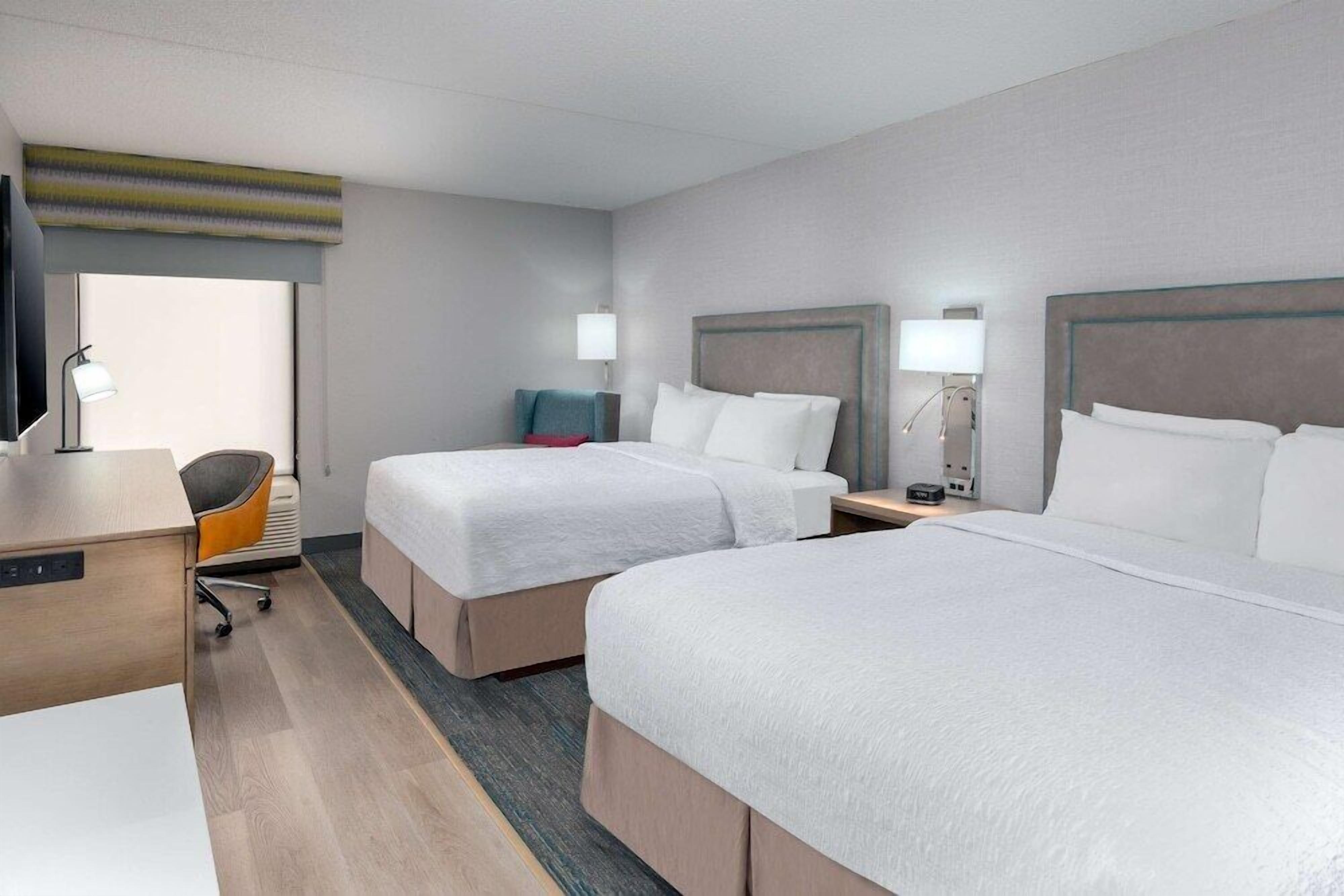 In-room safe, desk, blackout curtains, iron/ironing board