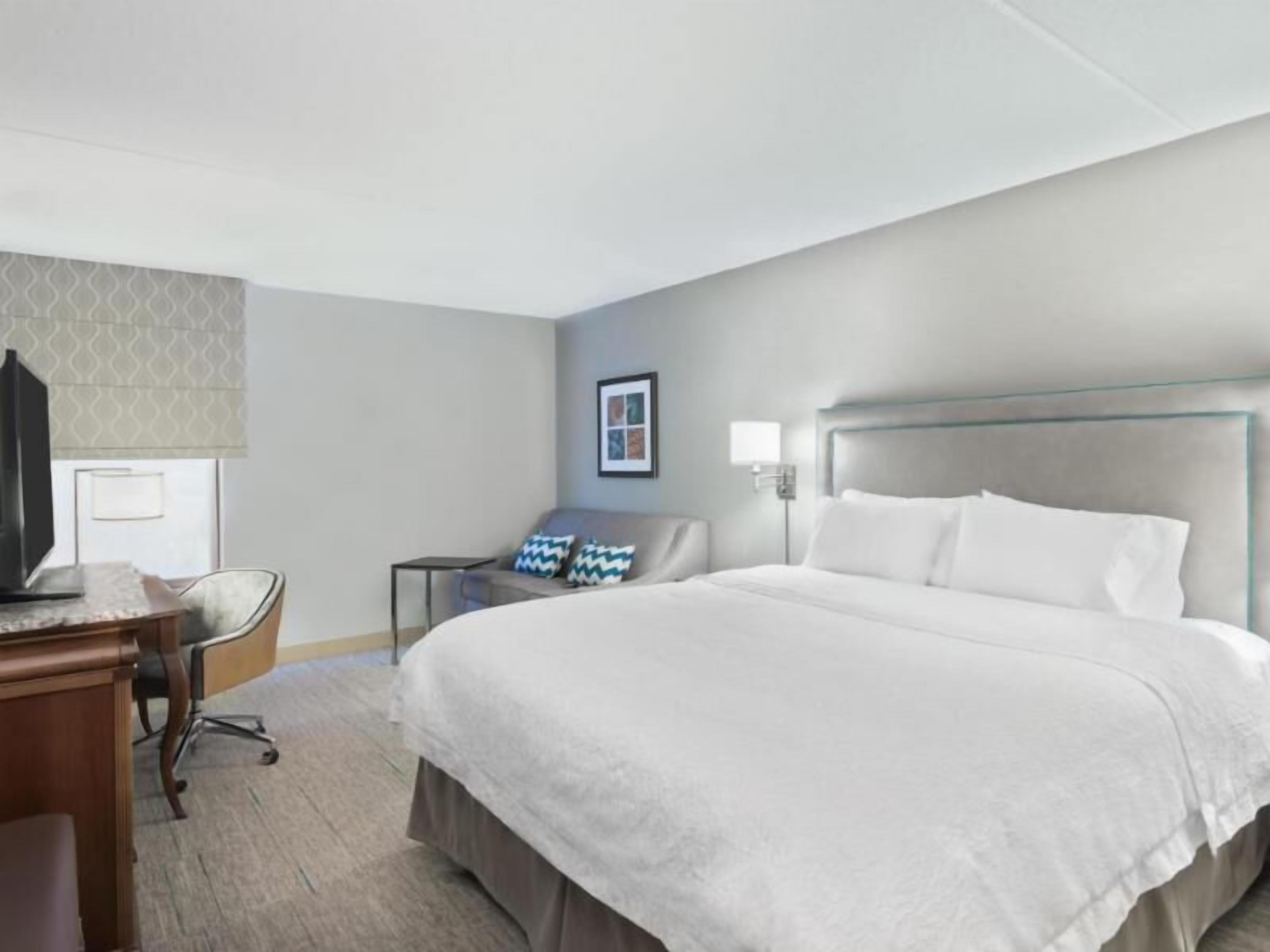 In-room safe, desk, blackout curtains, iron/ironing board
