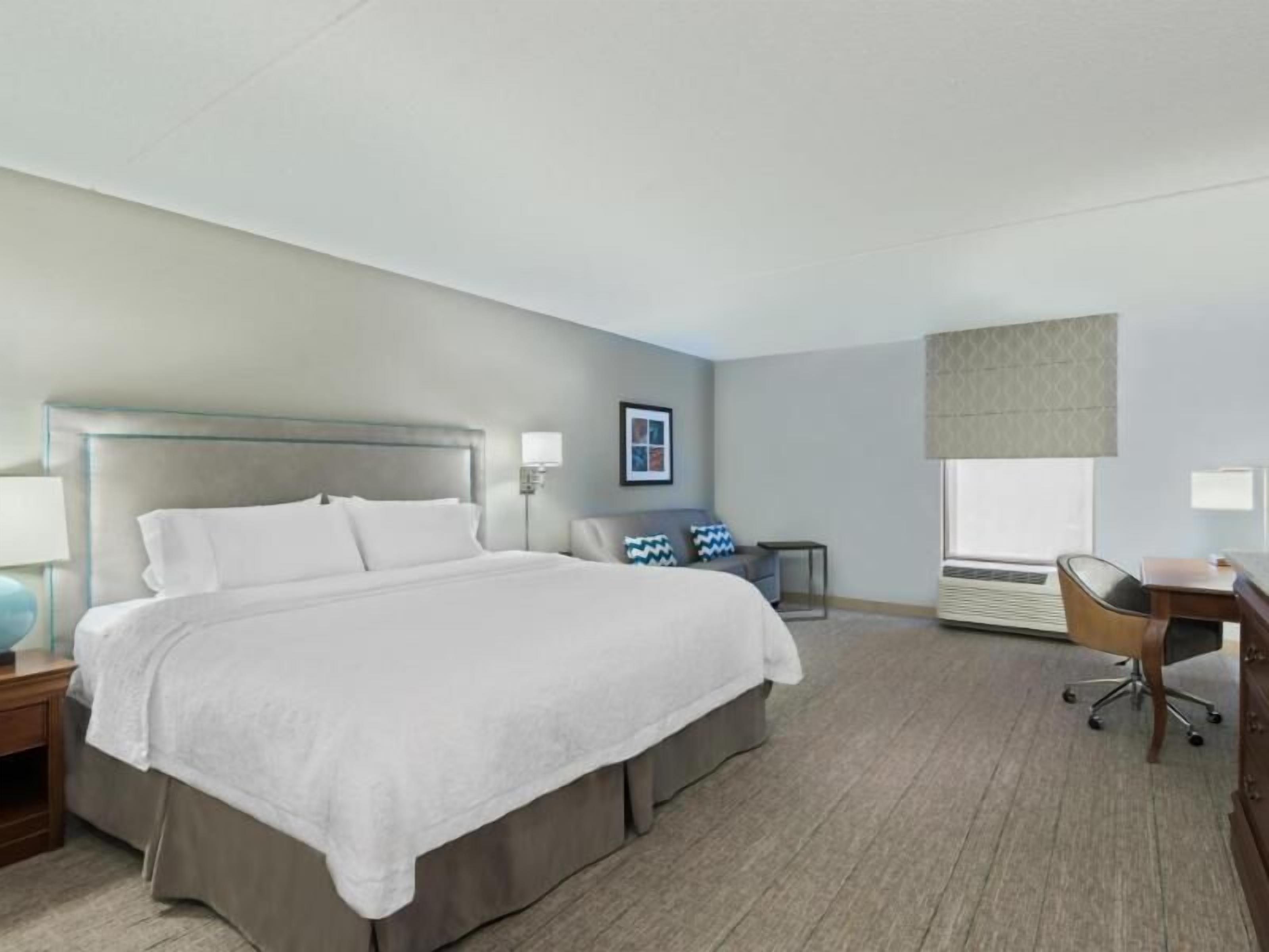In-room safe, desk, blackout curtains, iron/ironing board