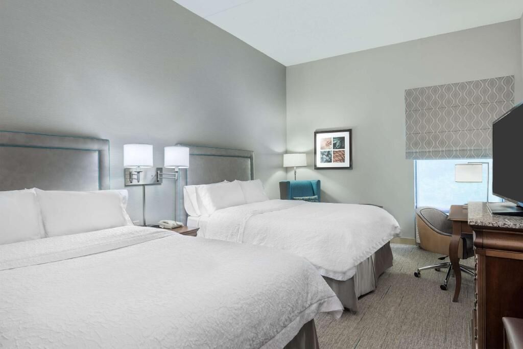 In-room safe, desk, blackout curtains, iron/ironing board