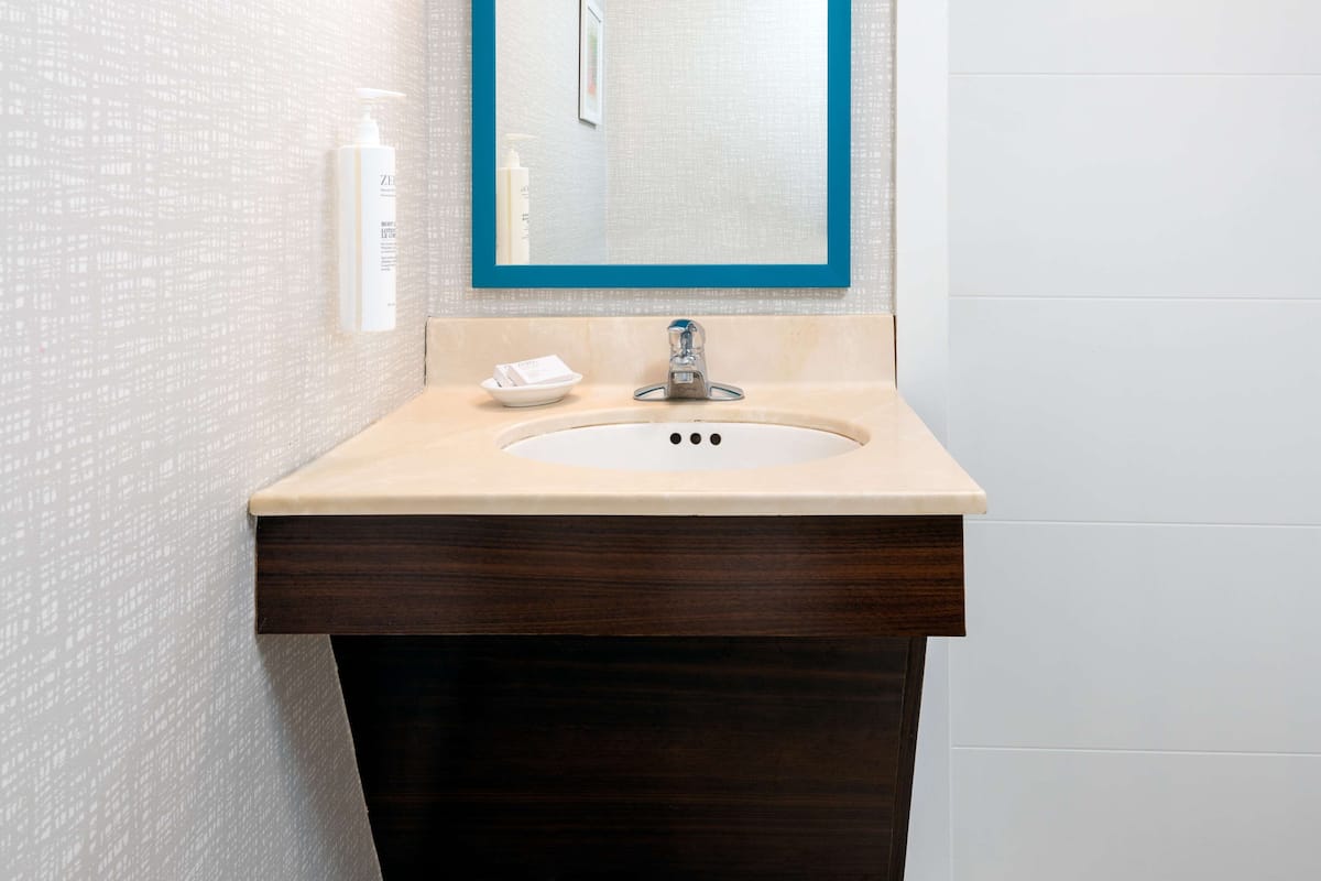 in-room safe, desk, blackout curtains, iron/ironing board