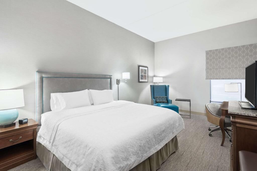 In-room safe, desk, blackout curtains, iron/ironing board