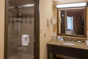 One King Studio Suite Non Smoking | Bathroom | Free toiletries, hair dryer, towels - Hampton Inn & Suites Stillwater (Stillwater)