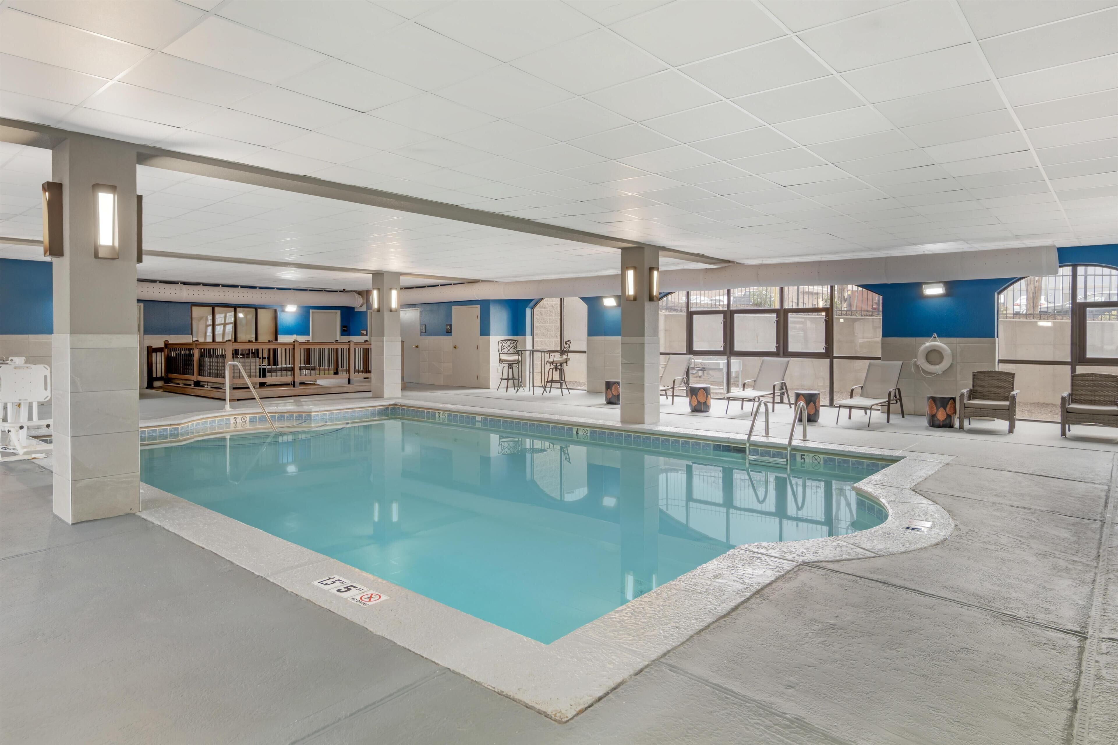 Una piscina techada