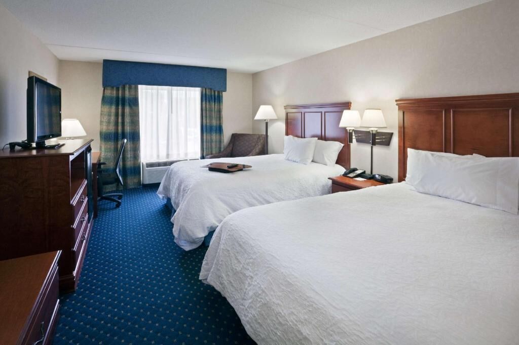 In-room safe, desk, iron/ironing board, free cribs/infant beds
