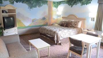 Desk, iron/ironing board, free WiFi, bed sheets