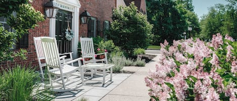 Voorkant van accommodatie