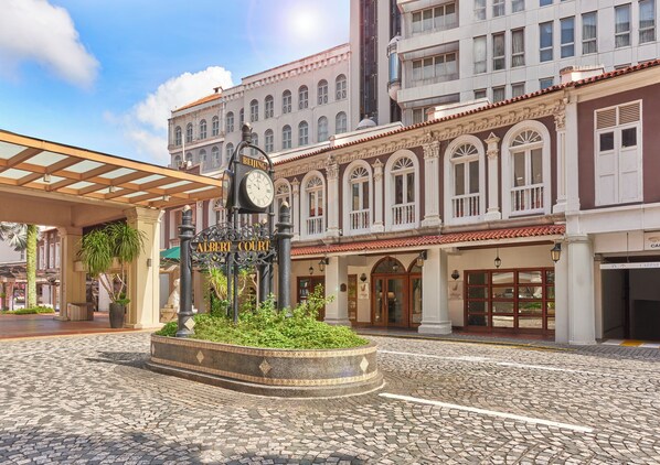 Façade de l’hébergement