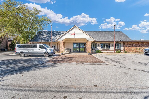 Fassade der Unterkunft