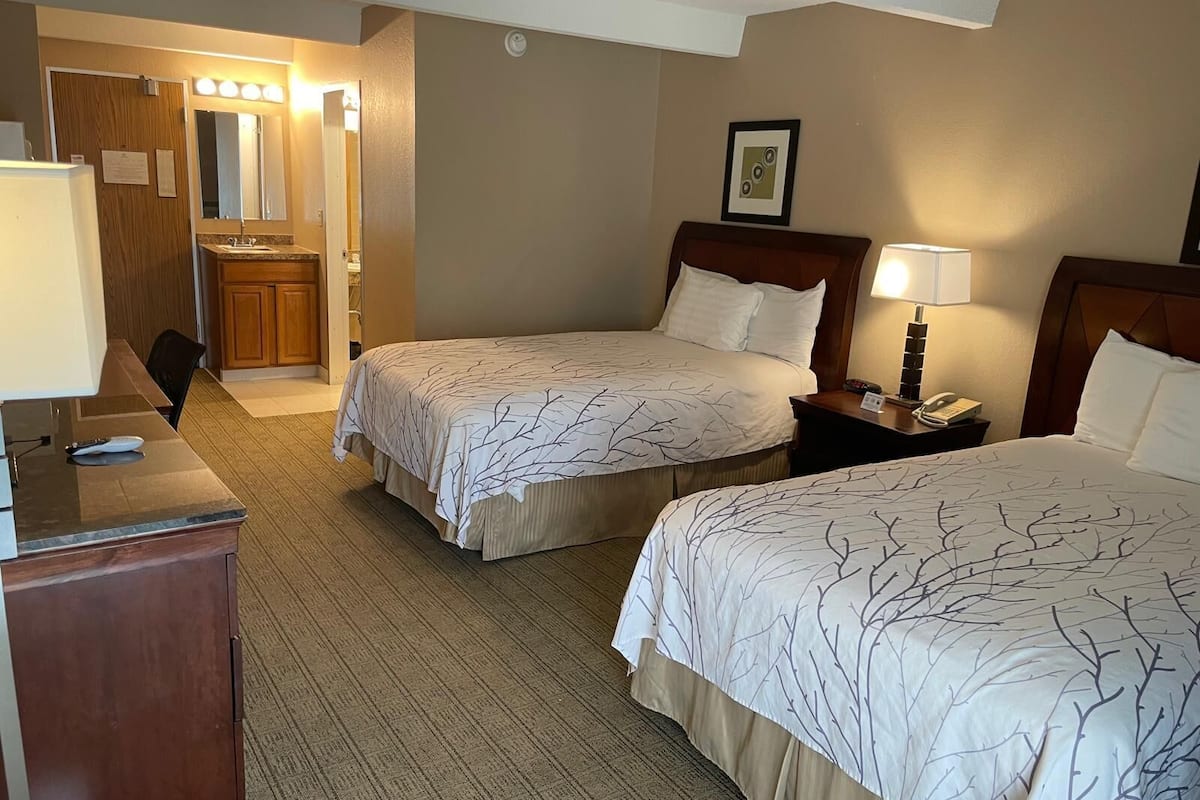 Room, 2 Double Beds | 1 bedroom, premium bedding, down comforters, pillowtop beds