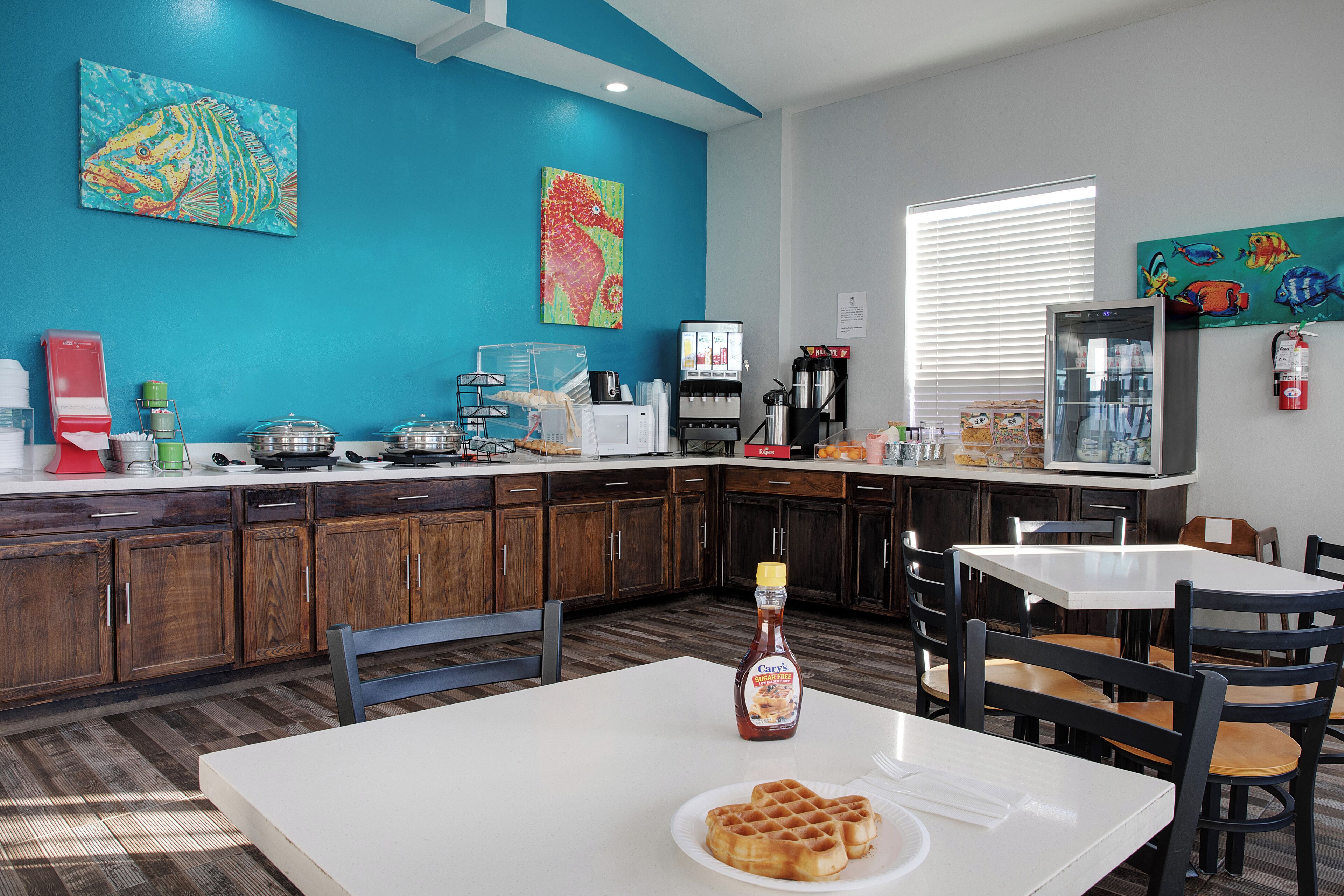 Free daily on-the-go breakfast