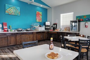 Petit déjeuner à emporter compris tous les jours