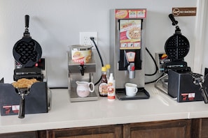 Free daily on-the-go breakfast