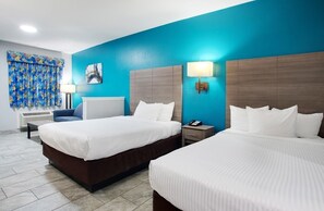 1 bedroom, blackout drapes, iron/ironing board, free WiFi