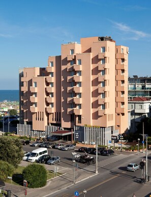 Façade de l’hébergement