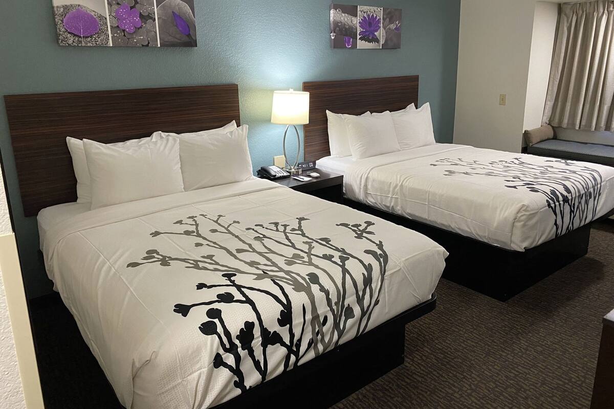 Premium bedding, pillowtop beds, individually furnished, desk