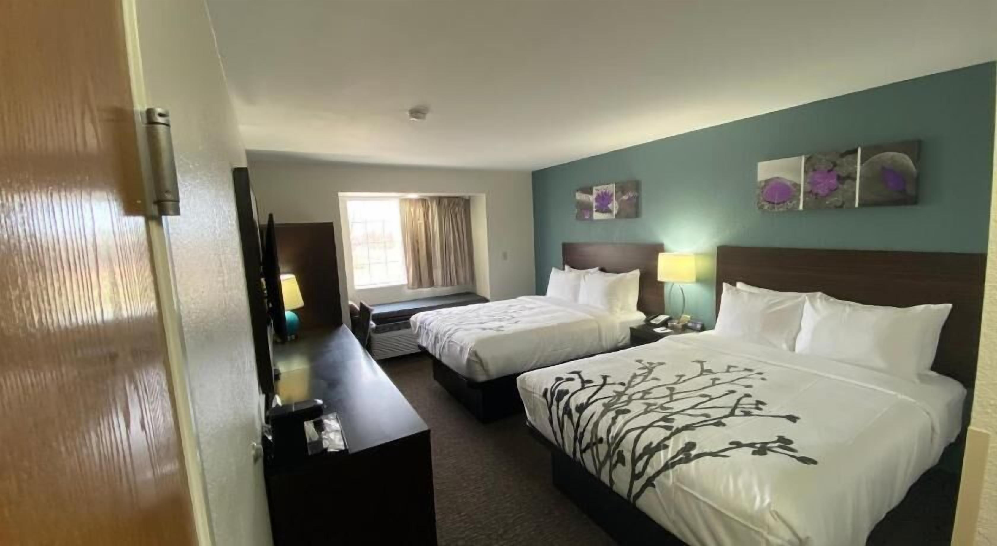 Premium bedding, pillowtop beds, individually furnished, desk