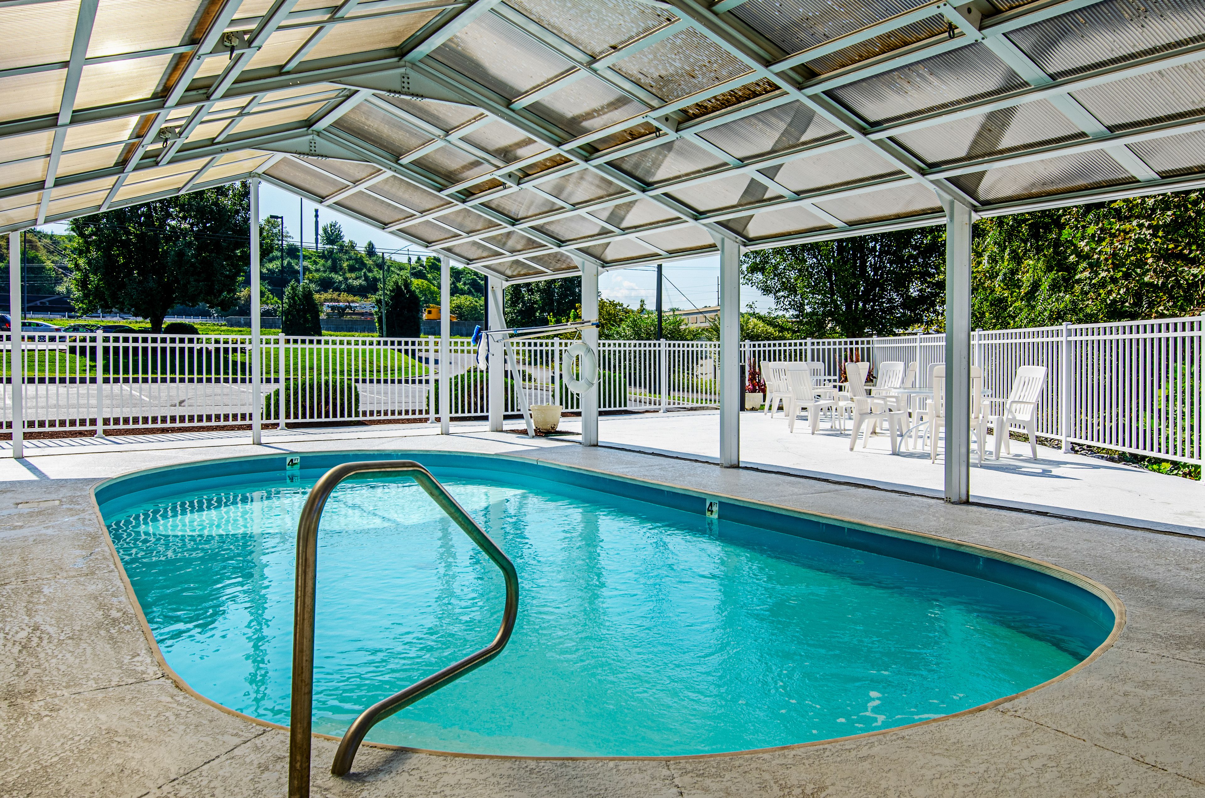 Seasonal outdoor pool