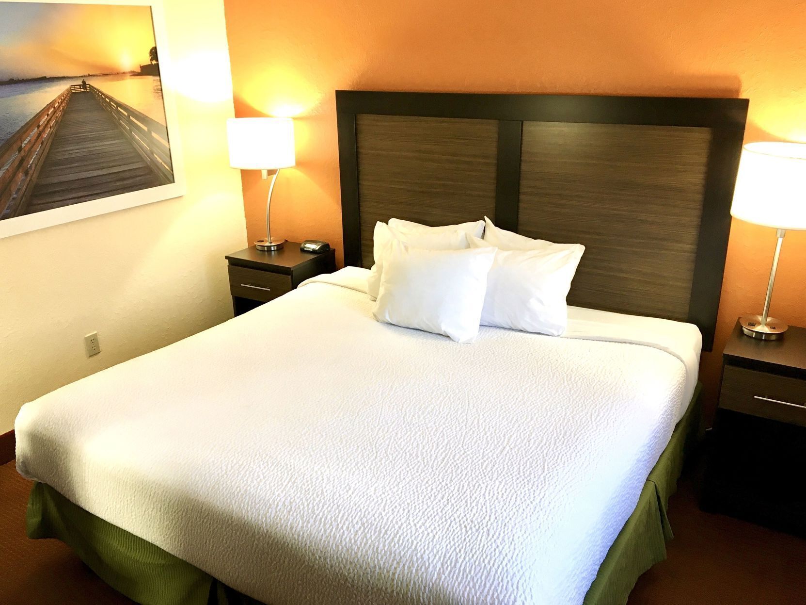 Desk, blackout curtains, iron/ironing board, rollaway beds