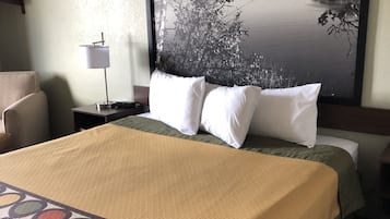 标准房, 1 张大床 | 办公桌、熨斗/熨衣板、免费婴儿床、免费 WiFi