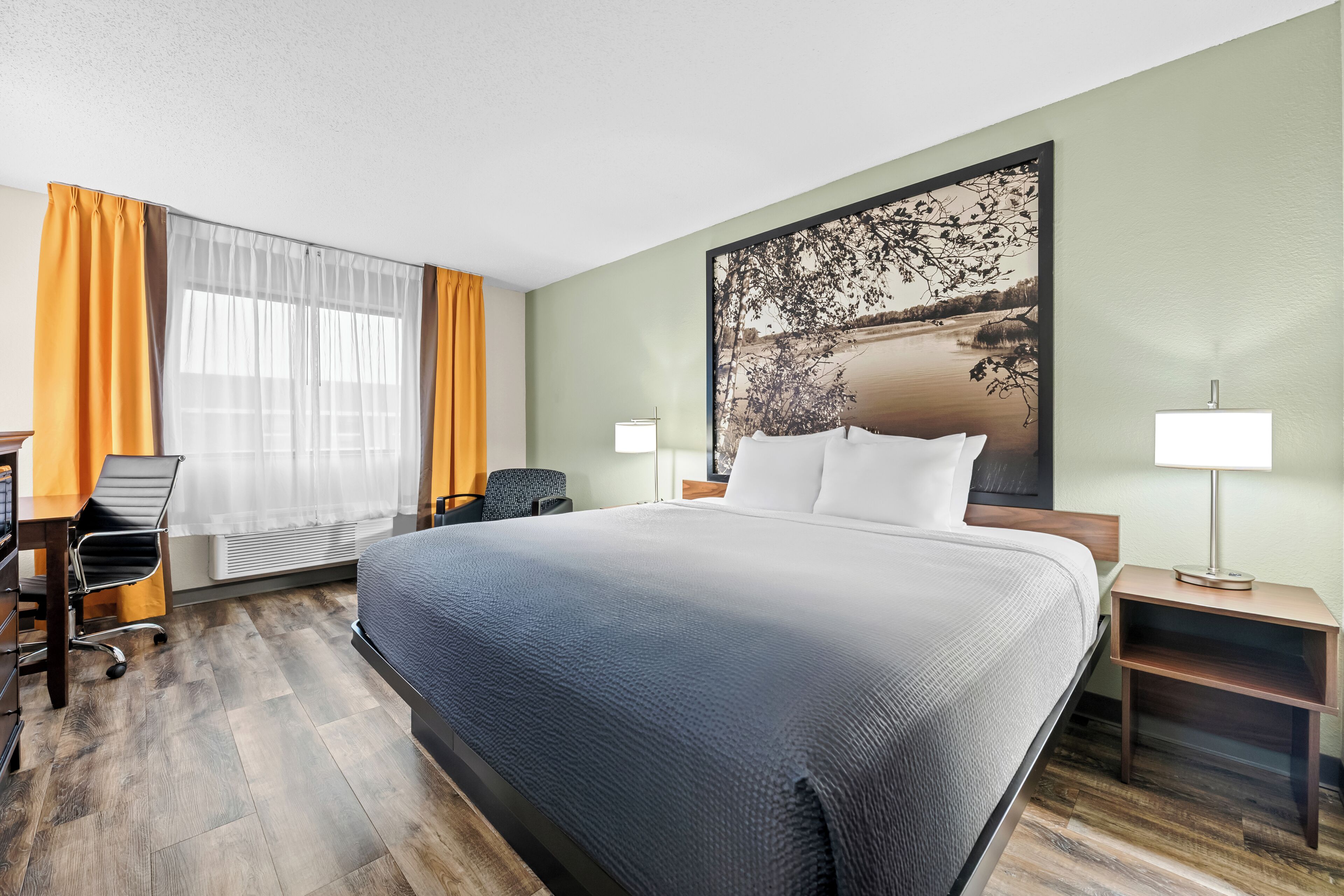 Desk, iron/ironing board, free cribs/infant beds, free WiFi