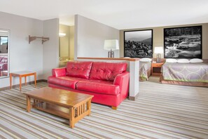 Suite Studio, 2 grands lits, non-fumeurs | Bureau, Wi-Fi gratuit, draps fournis