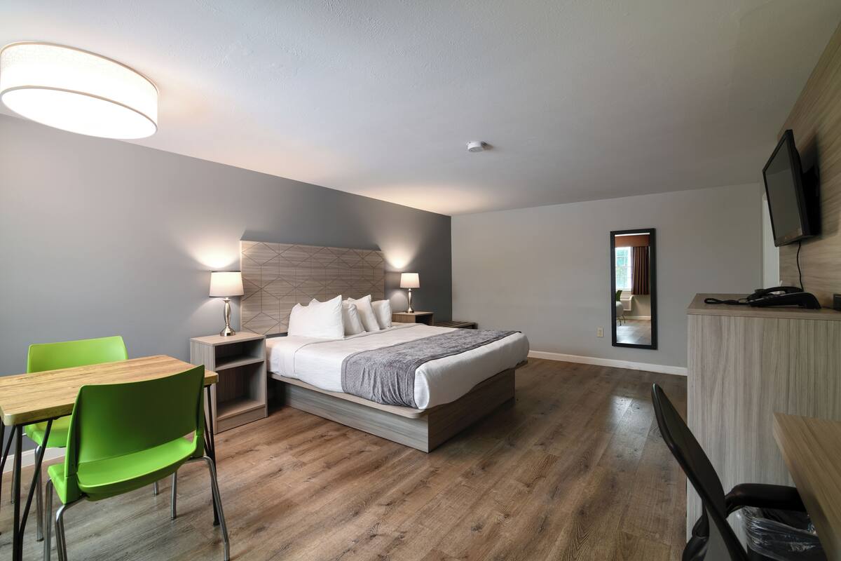 Individually decorated, individually furnished, blackout drapes