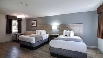 Individually decorated, individually furnished, blackout drapes