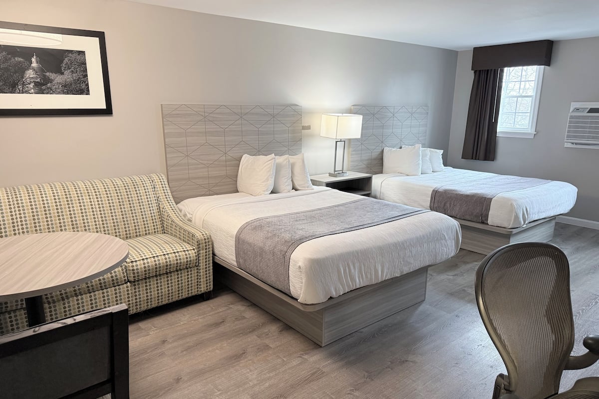 Individually decorated, individually furnished, blackout drapes